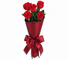 Букет 5 Красных роз Эдлесс Лав в Увельском