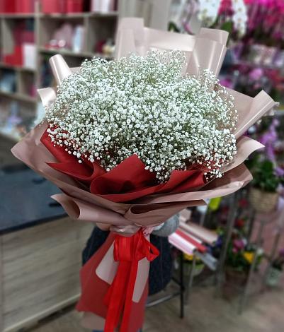 Букет цветов из: Гипсофила в Увельском