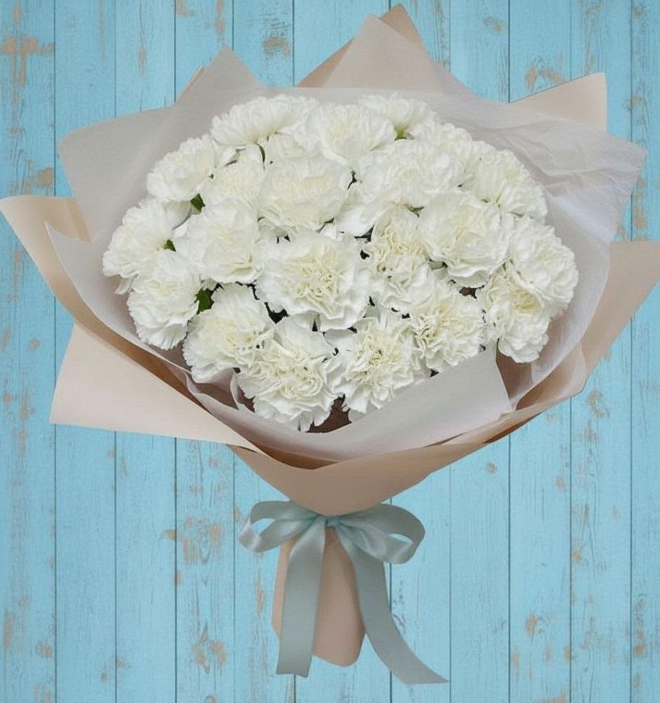 Букет цветов из: Гвоздики в Увельском