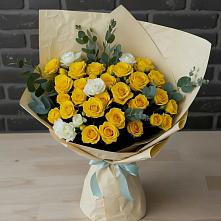 Букет цветов из:  Розы в Увельском