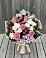 Букет цветов из: Альстромерии, Гвоздики, Розы и Хризантемы в Увельском