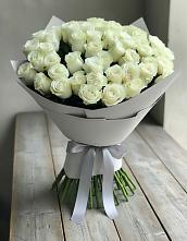 Букет 35 Белых роз в Увельском