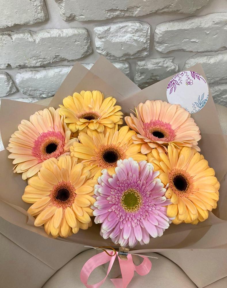 Букет цветов из: Герберы в Увельском