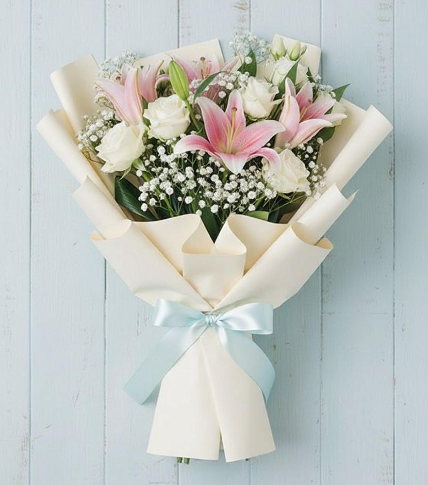 Букет цветов из: Лилии в Увельском