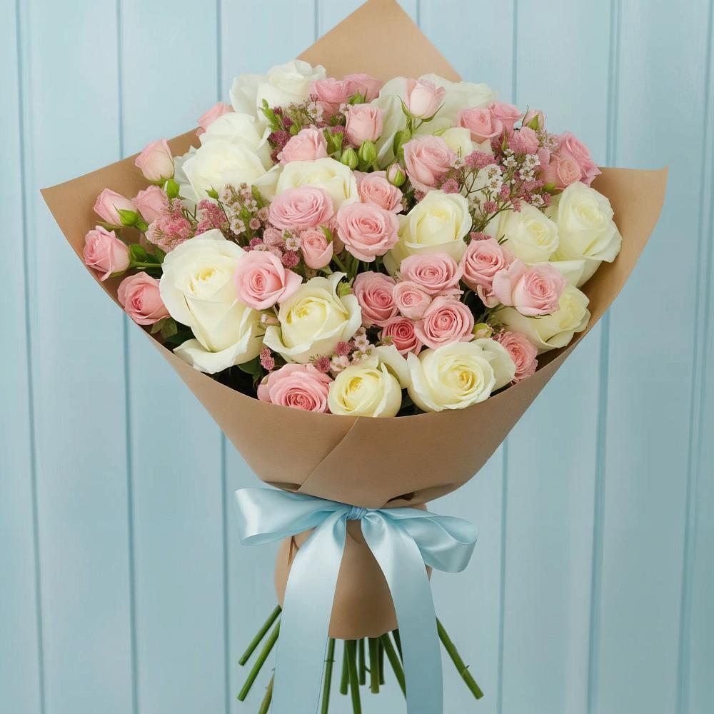 Букет цветов из: Розы в Увельском