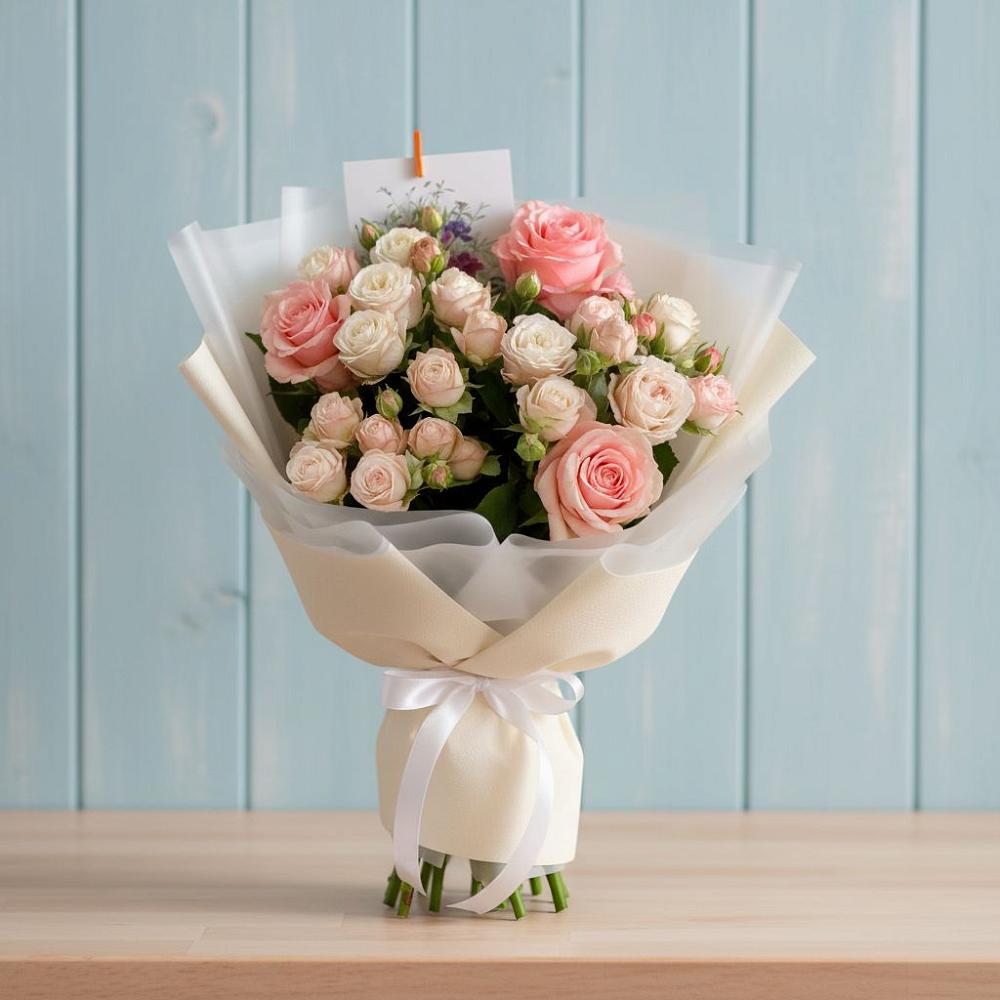 Букет цветов из: Розы в Увельском