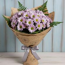 Букет цветов из:  Хризантемы в Увельском