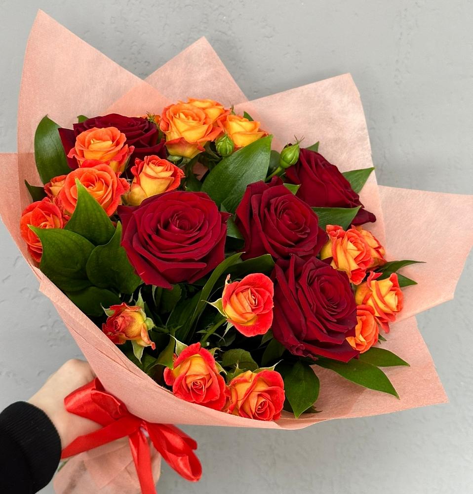 Букет Любовь и восторг в Увельском