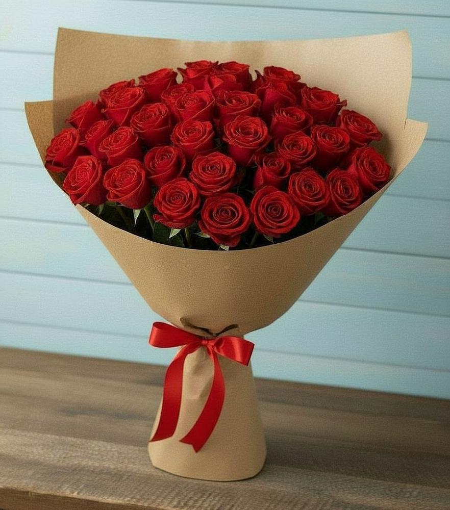 Букет Красные розы Милано в Увельском