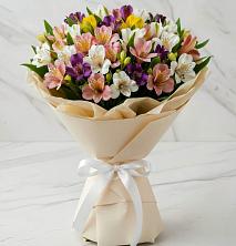Букет цветов из:  Альстромерии в Увельском