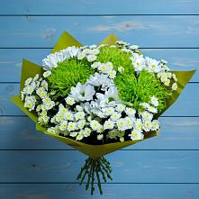 Букет цветов из:  Хризантемы #REPLACE_PRED# Увельском