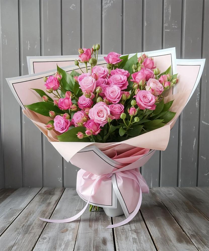 Букет Розовый кустик в Увельском