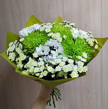 Букет цветов из:  Хризантемы #REPLACE_PRED# Увельском