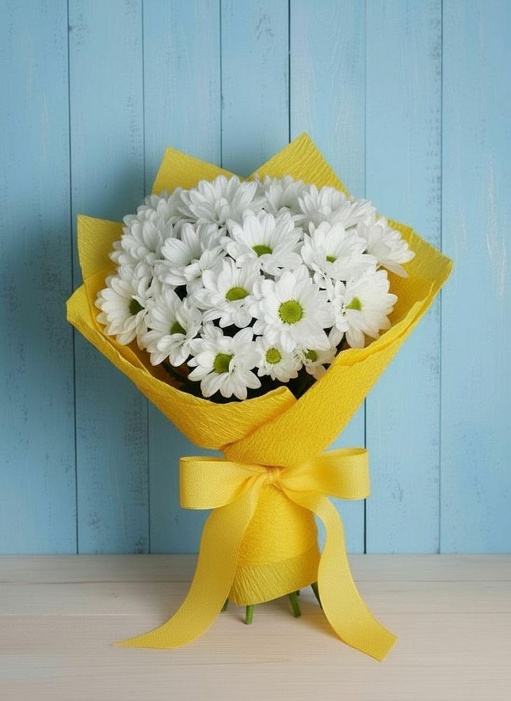 Букет цветов из: Хризантемы в Увельском