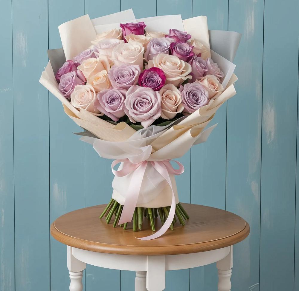 Букет цветов из: Розы в Увельском