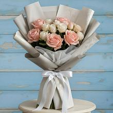 Букет цветов из:  Розы #REPLACE_PRED# Увельском