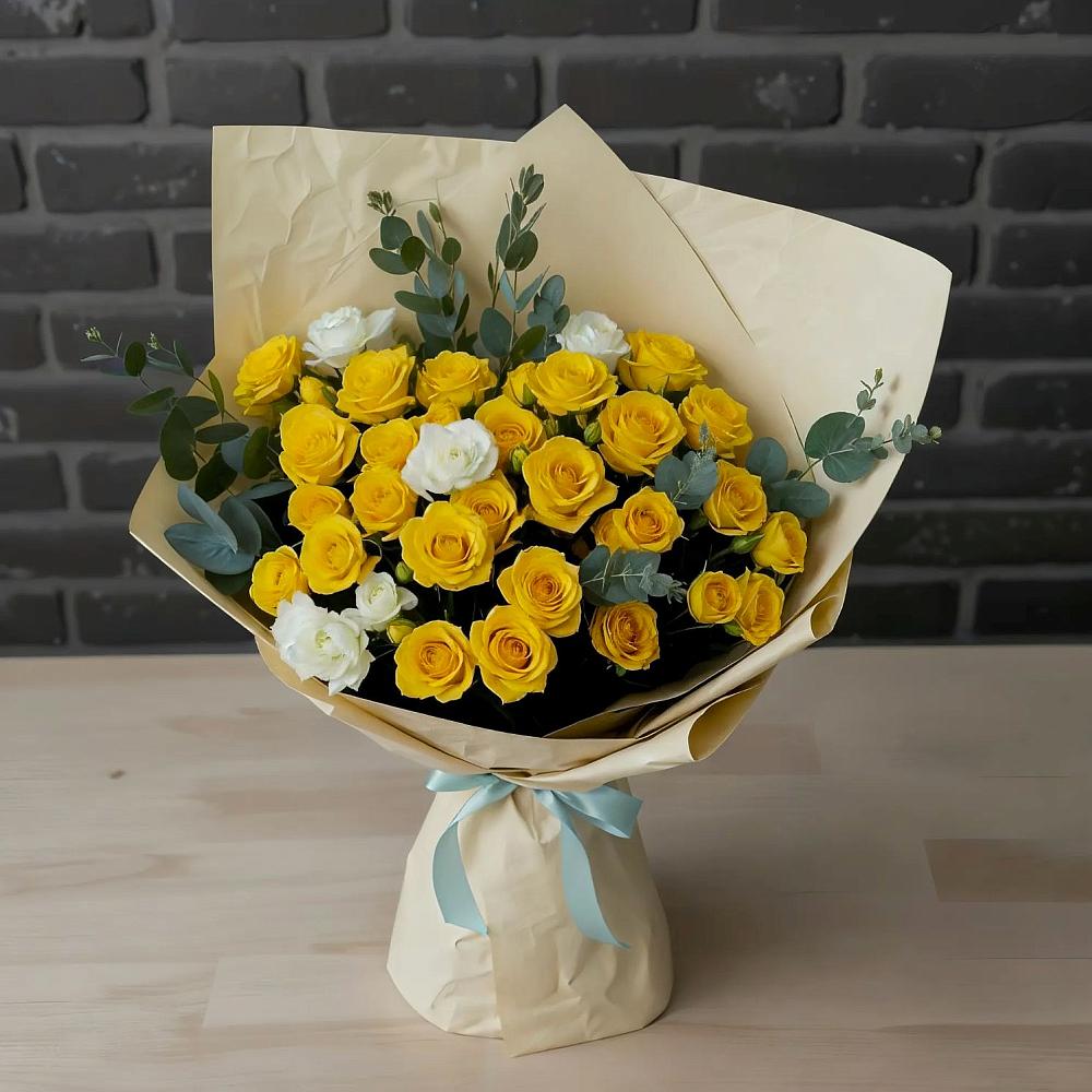Букет цветов из: Розы в Увельском