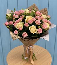 Букет цветов из:  Розы в Увельском