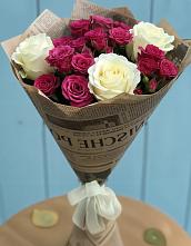 Букет цветов из:  Розы в Увельском