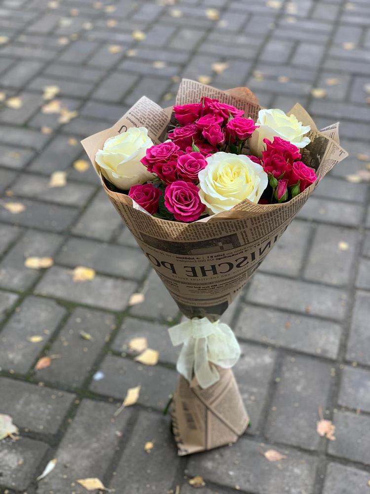 Букет цветов из: Розы в Увельском