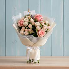Букет цветов из:  Розы #REPLACE_PRED# Увельском