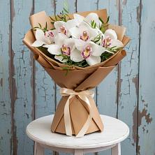 Букет цветов из:  Орхидеи и Розы в Увельском