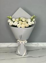 Букет цветов из:  Розы и Лизиантусы в Увельском